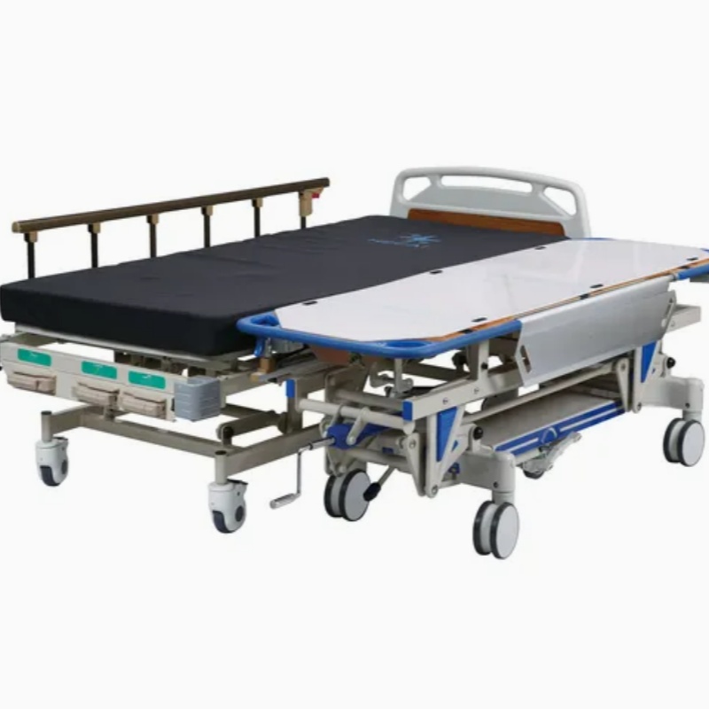 病院の多機能油圧移送担架カート移動医療患者輸送トロリー